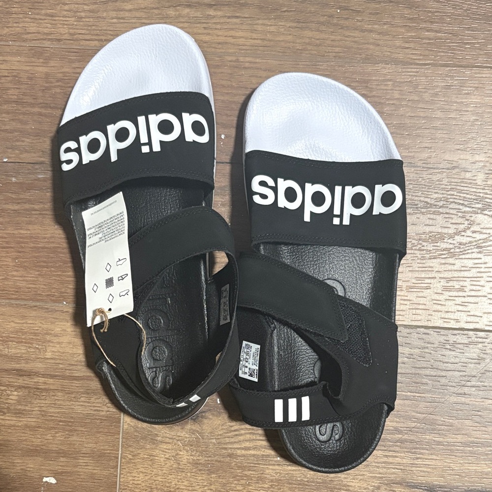Adidas Adilette Sandal, woman’s 9 NWT